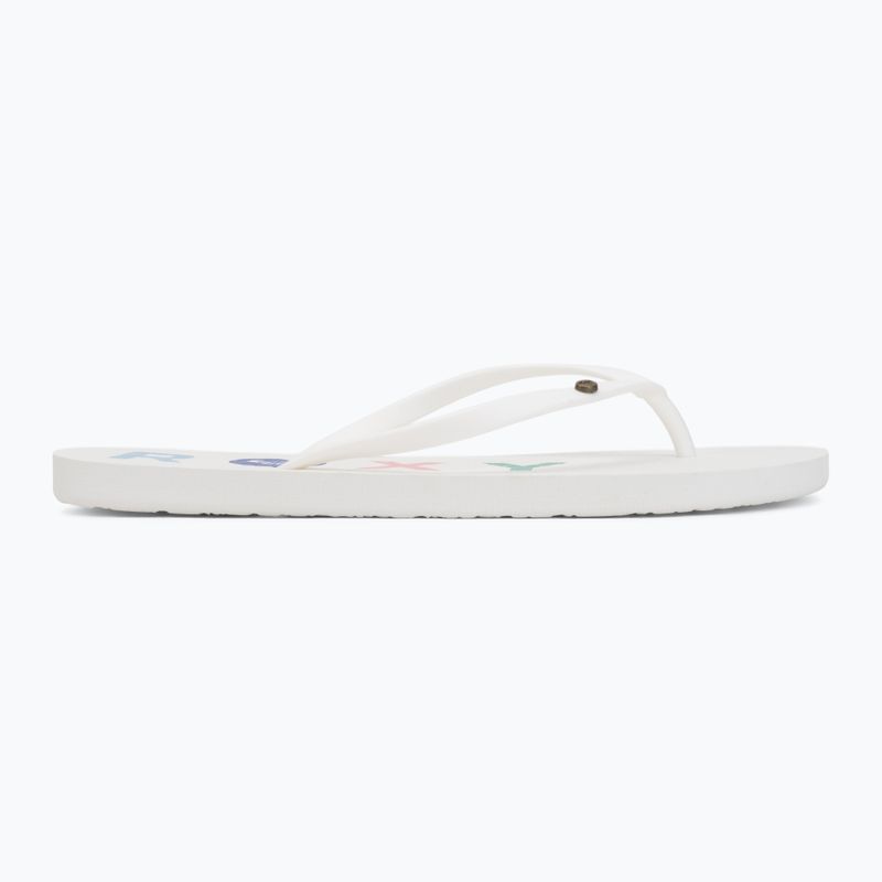 Infradito da donna ROXY Sandy III white multi 1 2