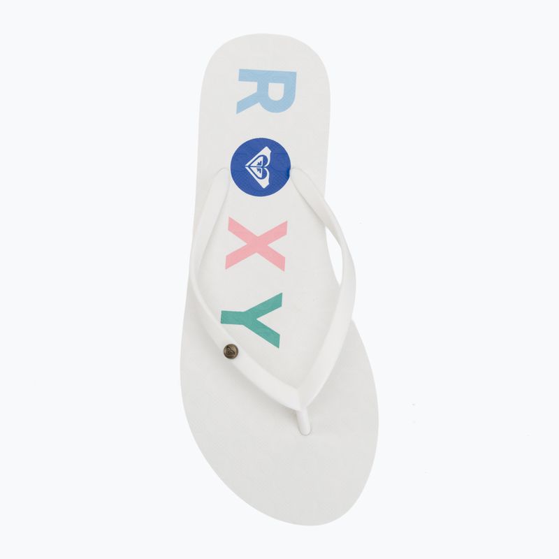 Infradito da donna ROXY Sandy III white multi 1 5