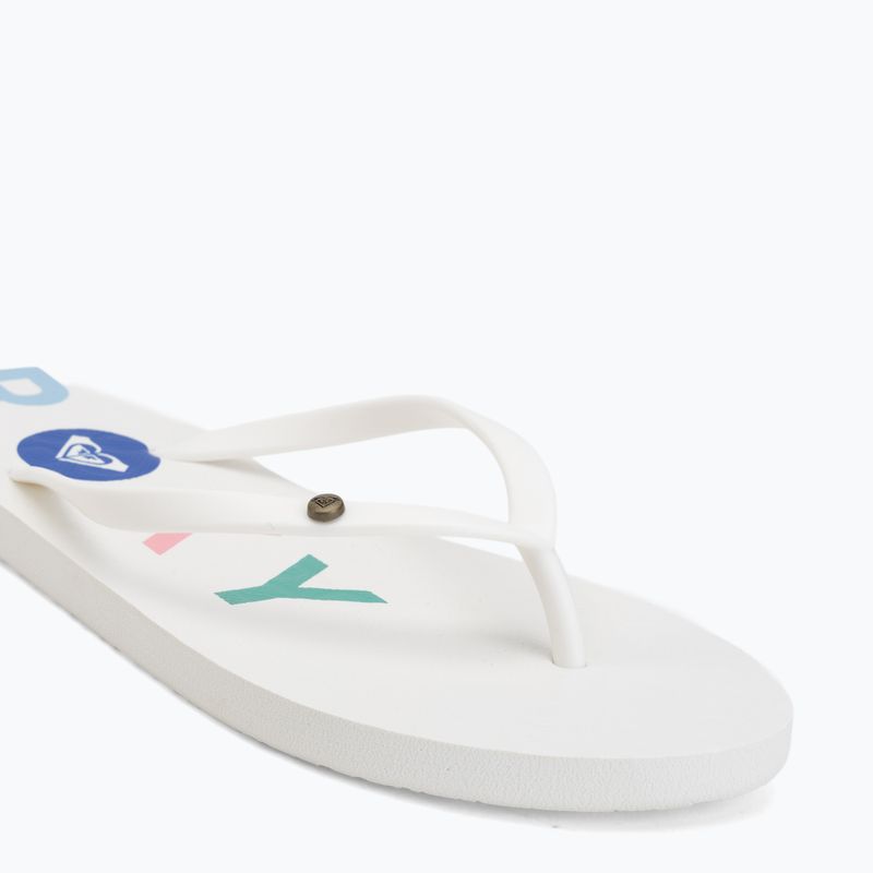 Infradito da donna ROXY Sandy III white multi 1 7