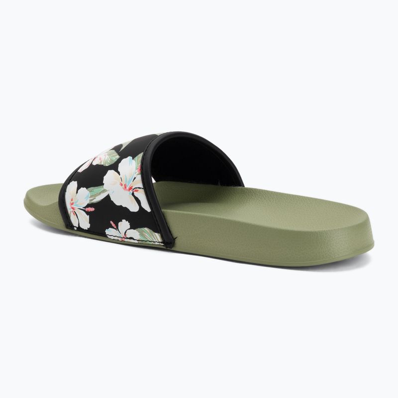 Ciabatte da donna ROXY Slippy IV oil green 3