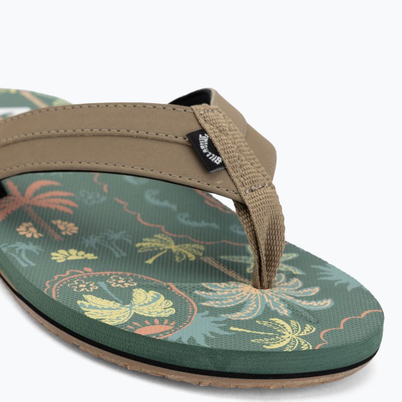 Infradito uomo Billabong All Day Impact Print moss green 7