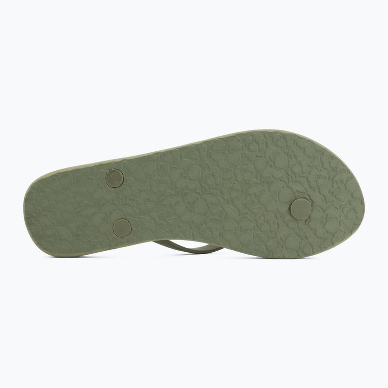 Infradito donna ROXY Sandy III oil green 4