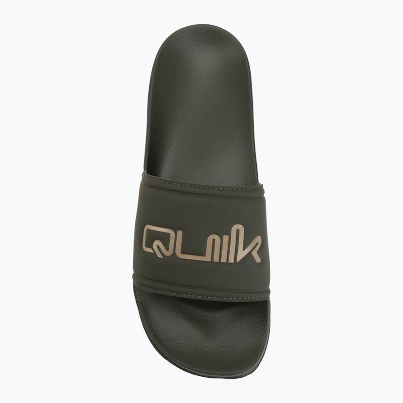 Ciabatte da uomo Quiksilver Sessions Slide grape leaf 5