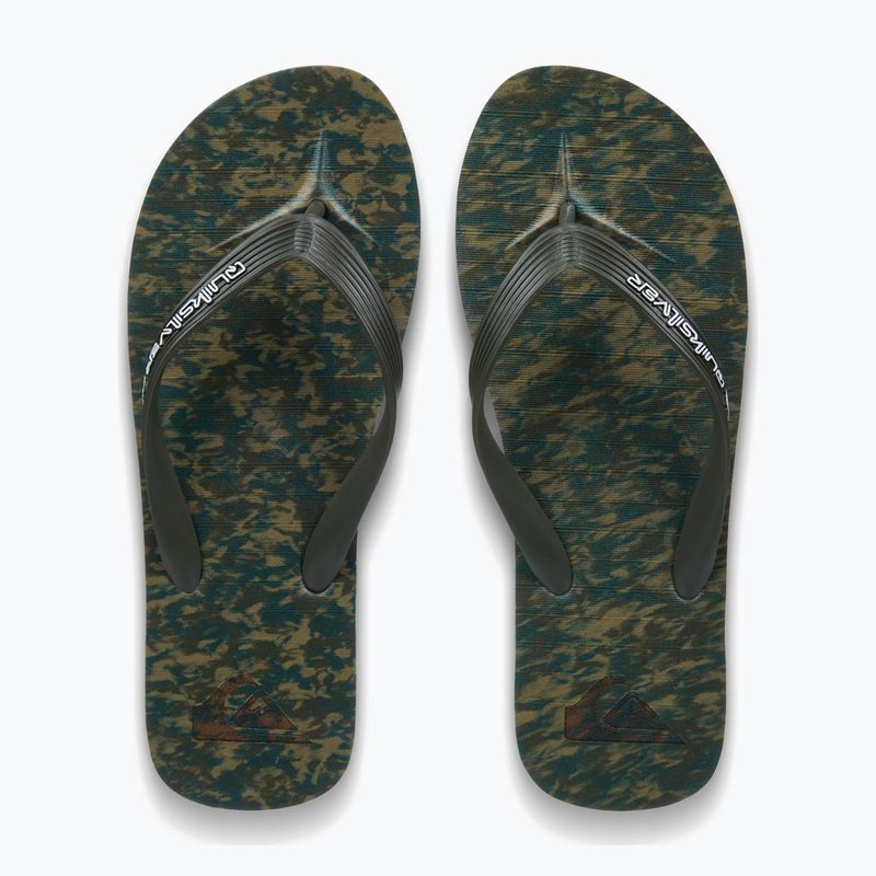 Infradito da uomo Quiksilver Molokai Recycled grape leaf 4