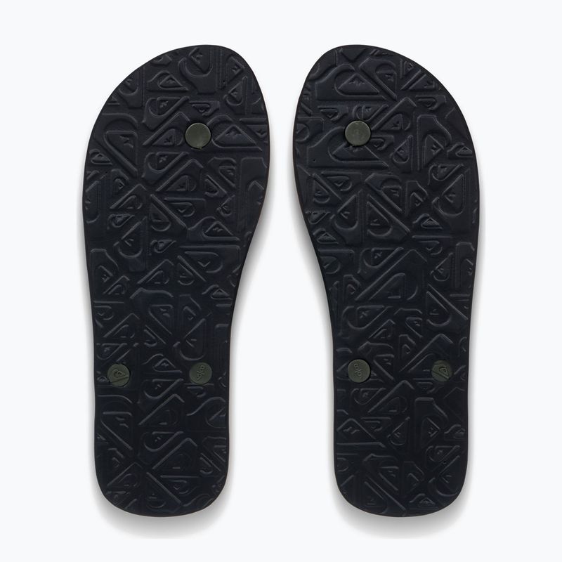 Infradito da uomo Quiksilver Molokai Recycled grape leaf 5