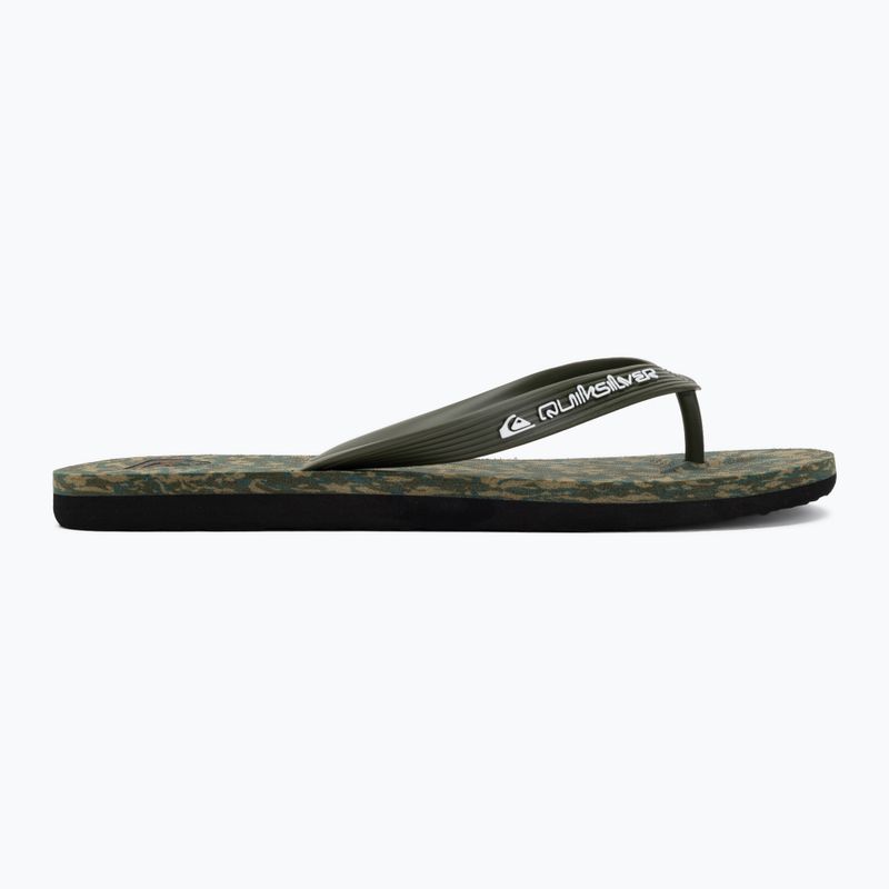Infradito da uomo Quiksilver Molokai Recycled grape leaf 2