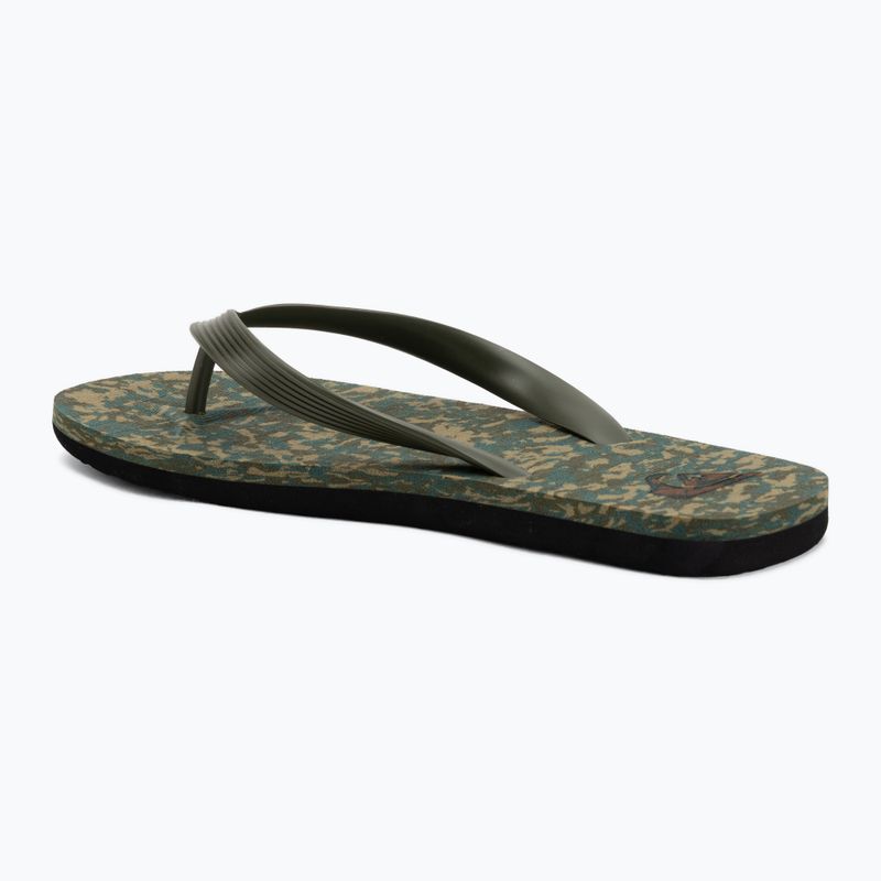 Infradito da uomo Quiksilver Molokai Recycled grape leaf 3