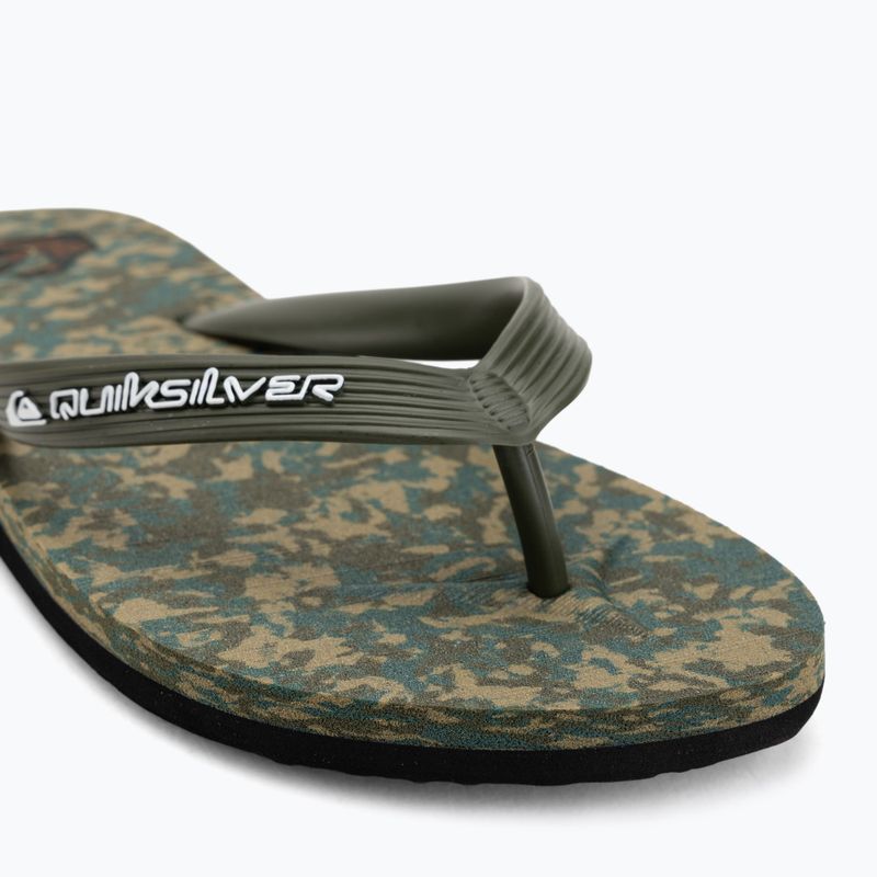 Infradito da uomo Quiksilver Molokai Recycled grape leaf 7