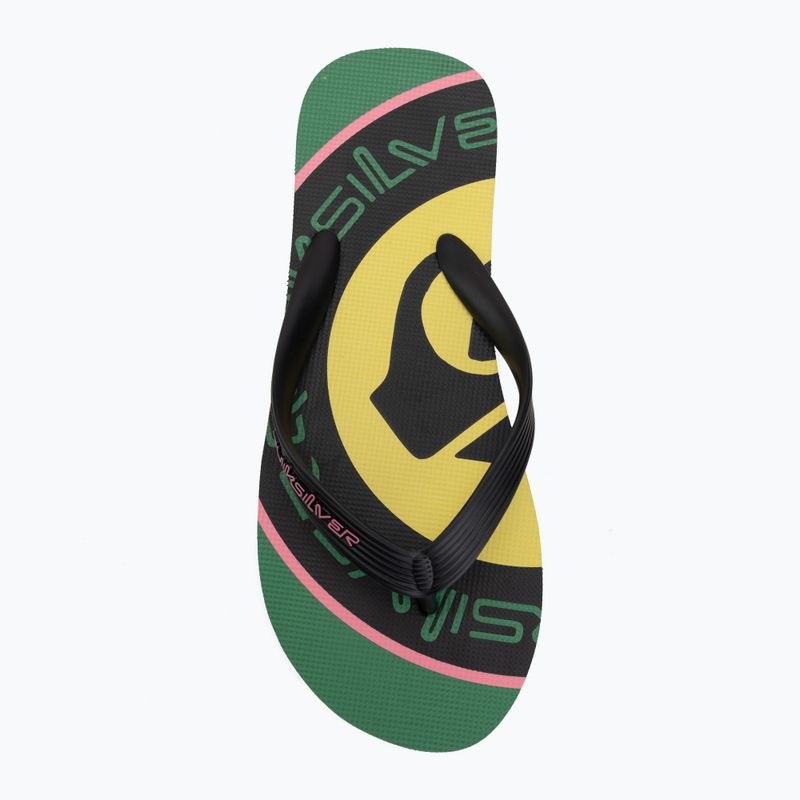 Infradito da uomo Quiksilver Molokai Screen leprechaun 5