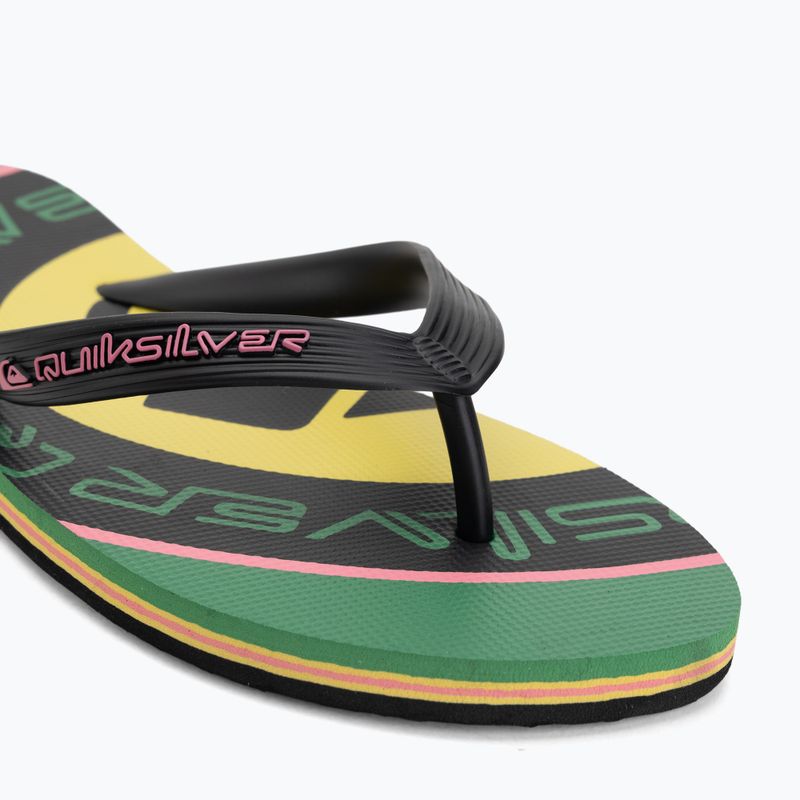 Infradito da uomo Quiksilver Molokai Screen leprechaun 7