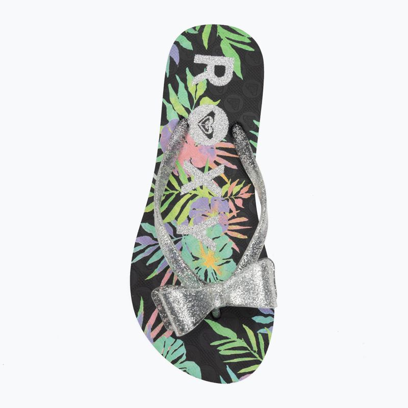 Infradito per bambini ROXY Lulu IV black multi 1 5