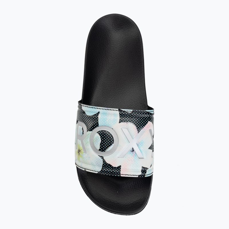 Infradito donna ROXY Slippy II Printed black multi 1 5