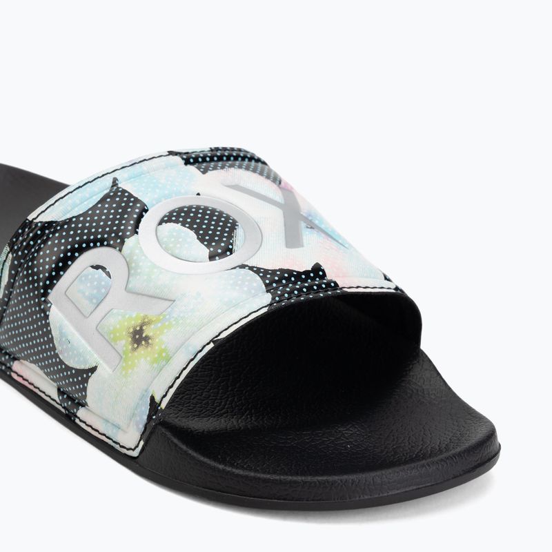 Infradito donna ROXY Slippy II Printed black multi 1 7