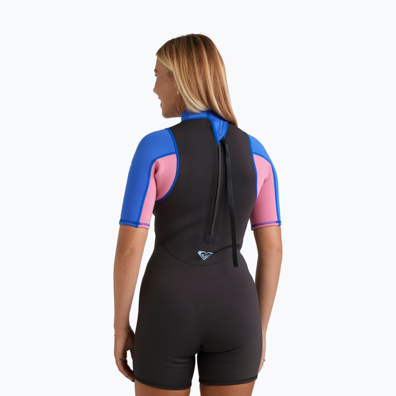 Muta da nuoto donna ROXY 2/2 mm Prologue+ SS Springsuit Flock cobalt 3