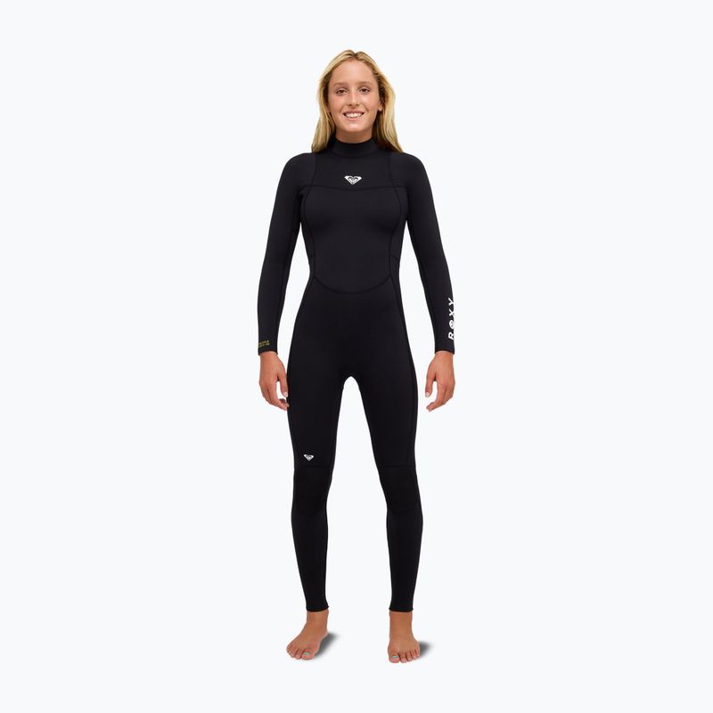 Muta da nuoto donna Pianka ROXY 5/4 mm SR School/Rental Back Zip GBS black 2