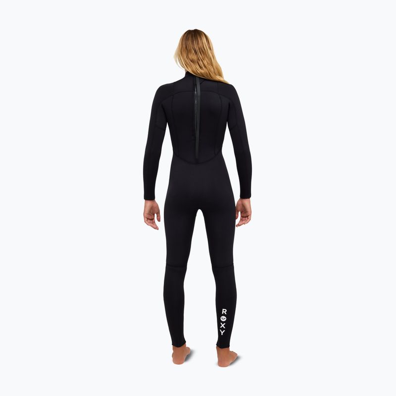Muta da nuoto donna Pianka ROXY 5/4 mm SR School/Rental Back Zip GBS black 3