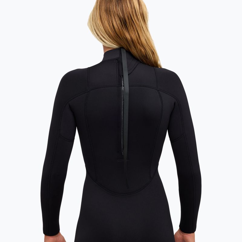 Muta da nuoto donna Pianka ROXY 5/4 mm SR School/Rental Back Zip GBS black 5