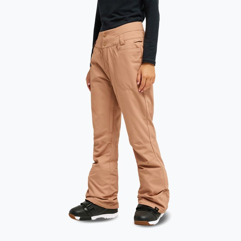 Pantaloni da snowboard da donna Roxy Diversion cafe au lait 3