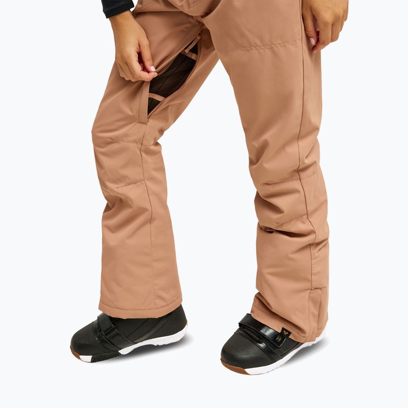 Pantaloni da snowboard da donna Roxy Diversion cafe au lait 7