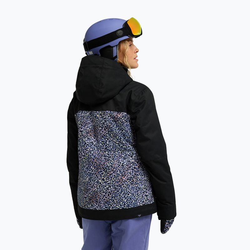 Giacca da snowboard da donna ROXY Brylee twilight purple wildin out 2