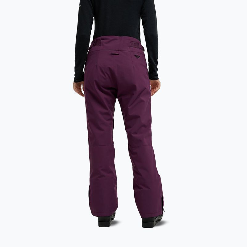 Pantaloni da snowboard da donna ROXY Alpine Ridge blackberry wine 3