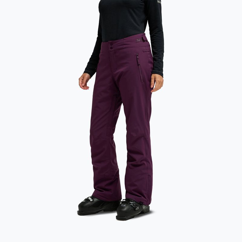 Pantaloni da snowboard da donna ROXY Alpine Ridge blackberry wine 4