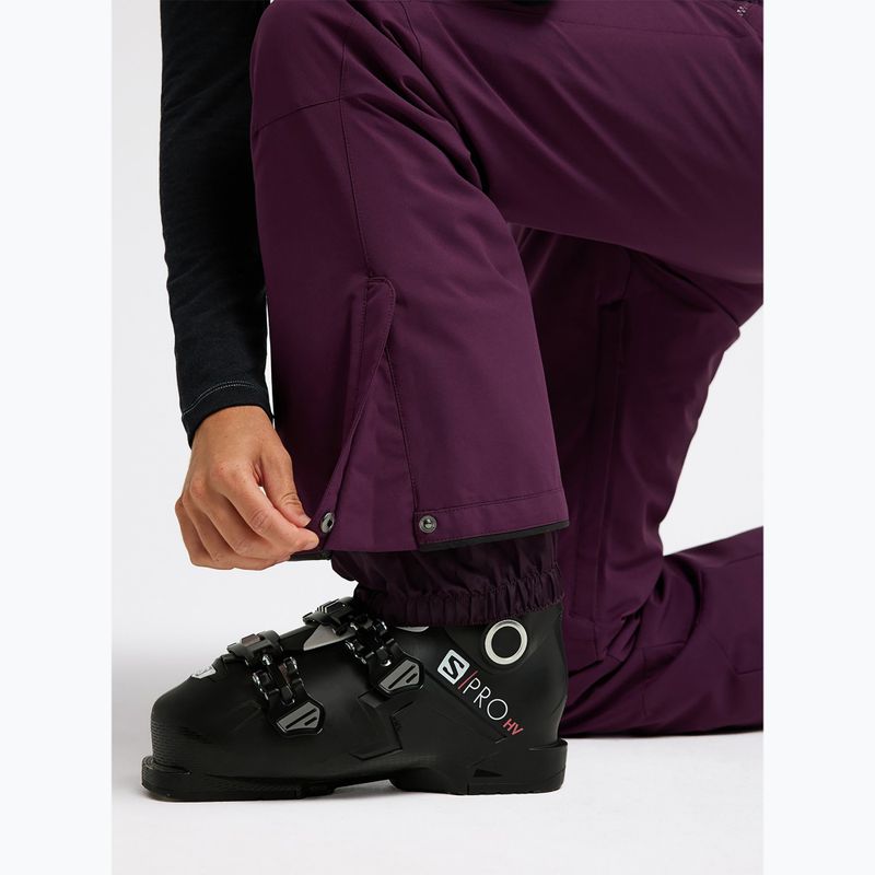 Pantaloni da snowboard da donna ROXY Alpine Ridge blackberry wine 8