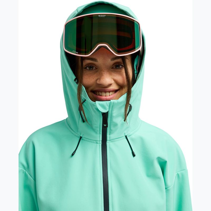 Giacca da snowboard da donna ROXY Frostbliss Softshell Overhead opal 6
