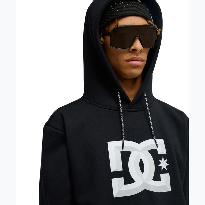 Felpa da uomo DC Snowstar black 4