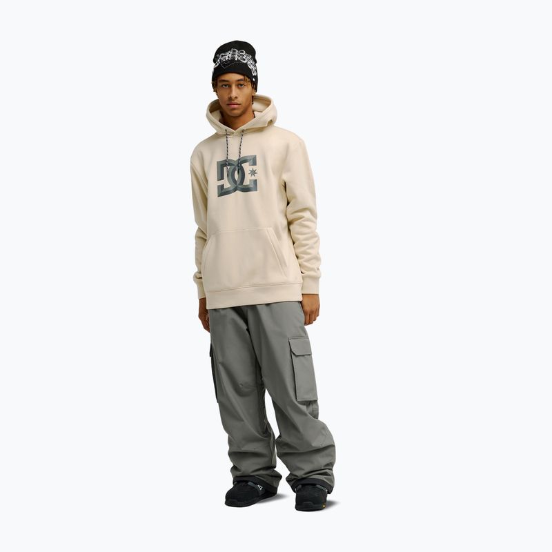 Felpa da uomo DC Snowstar oatmeal 2