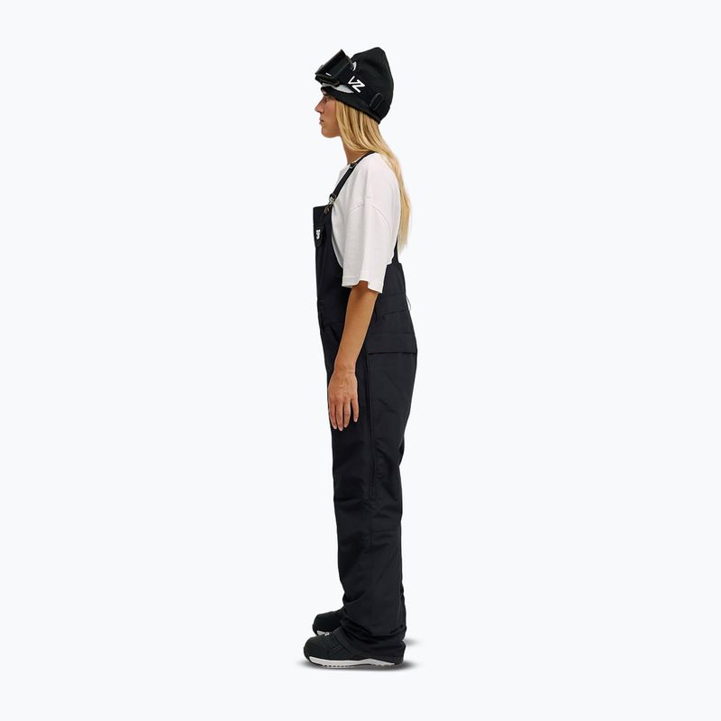 Pantaloni da snowboard da donna DC Valiant Bib Pt black 4