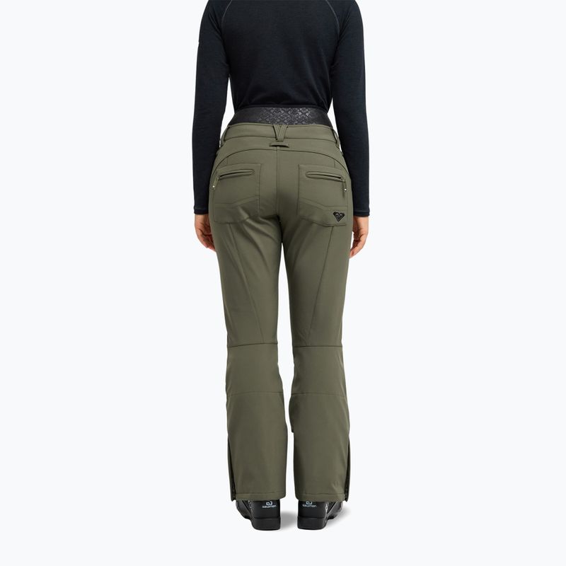 Pantaloni da snowboard da donna Roxy Rising High beetle 3