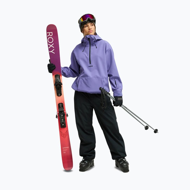 Giacca da snowboard da donna ROXY Frostbliss Softshell Overhead twilight purple 2