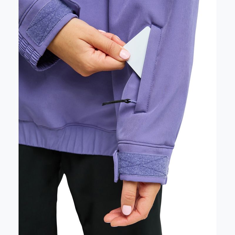Giacca da snowboard da donna ROXY Frostbliss Softshell Overhead twilight purple 7
