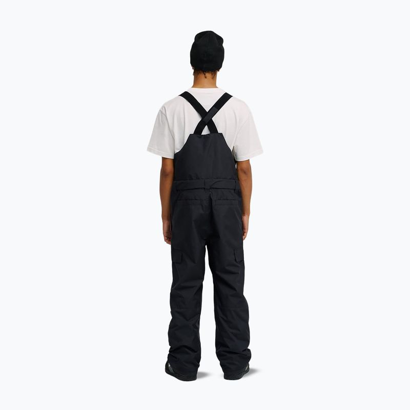Pantaloni da snowboard da uomo DC Docile Bib 10K black 2