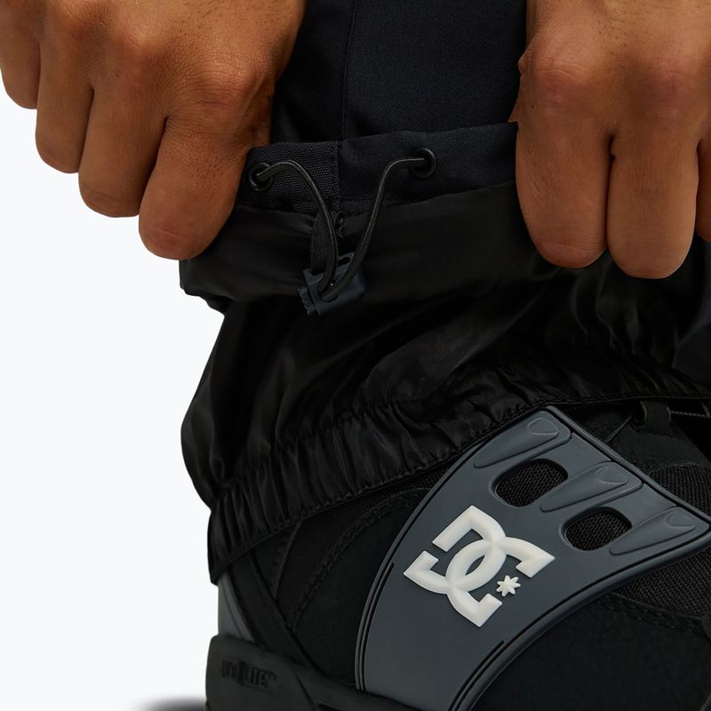 Pantaloni da snowboard da uomo DC Docile Bib 10K black 10