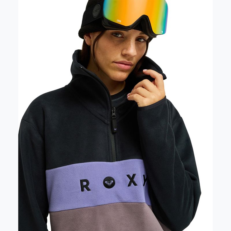 Pile donna ROXY Icedrift Layer true black 5