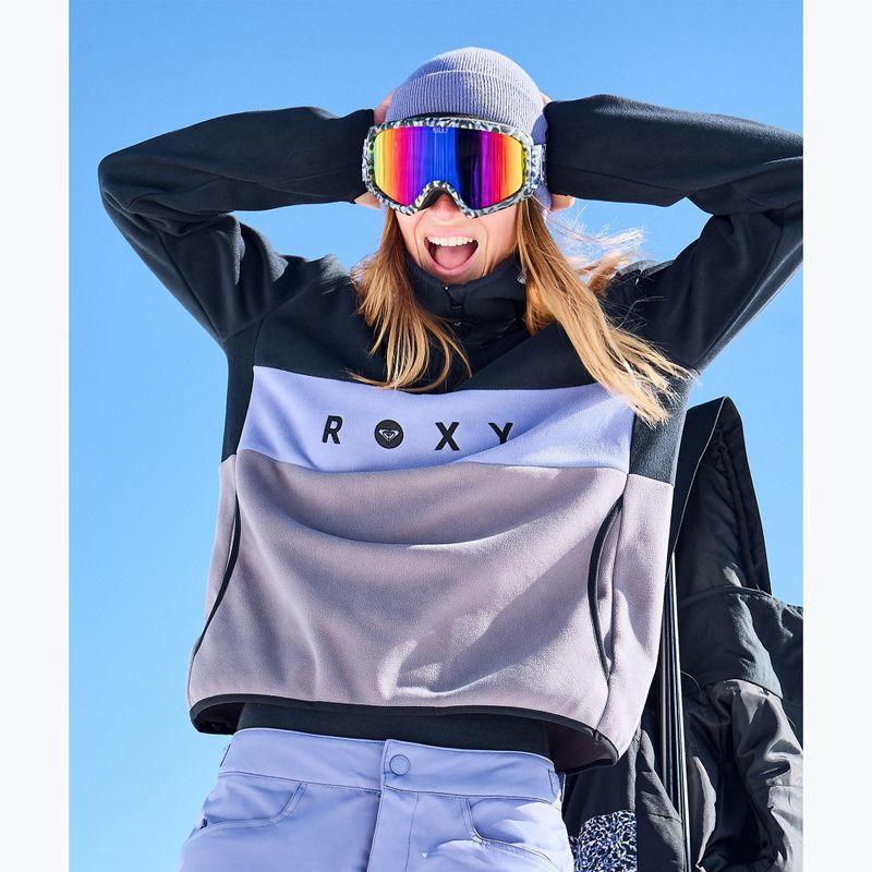 Pile donna ROXY Icedrift Layer true black 8