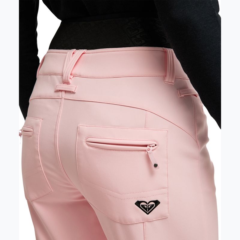 Pantaloni da snowboard da donna Roxy Rising High rose shadow 7