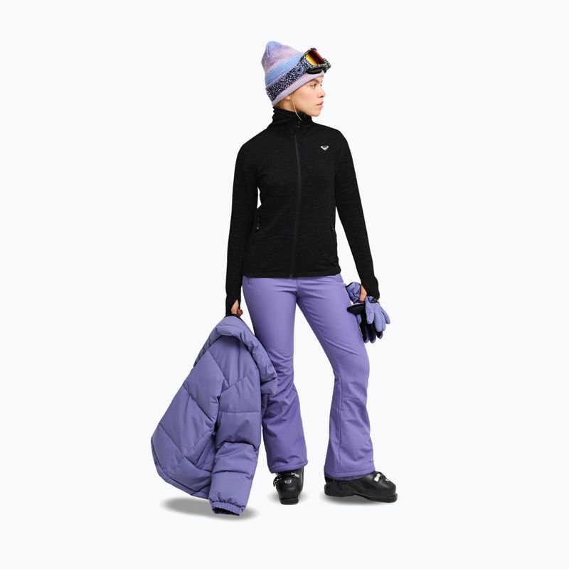 Pile donna ROXY Snowstride Full Zip true black 2