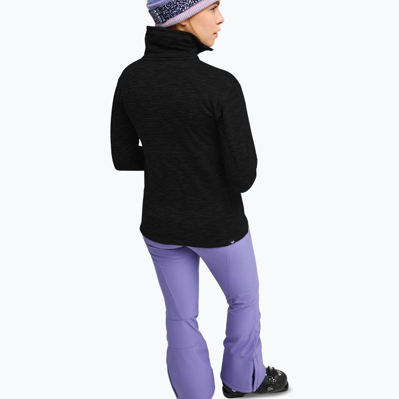 Pile donna ROXY Snowstride Full Zip true black 3