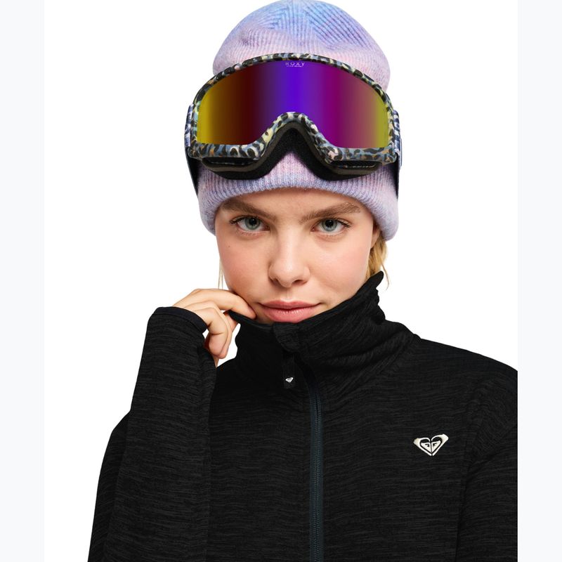 Pile donna ROXY Snowstride Full Zip true black 5