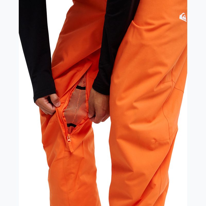 Pantaloni da snowboard da uomo Quiksilver Estate 10K Pt vermillon 6