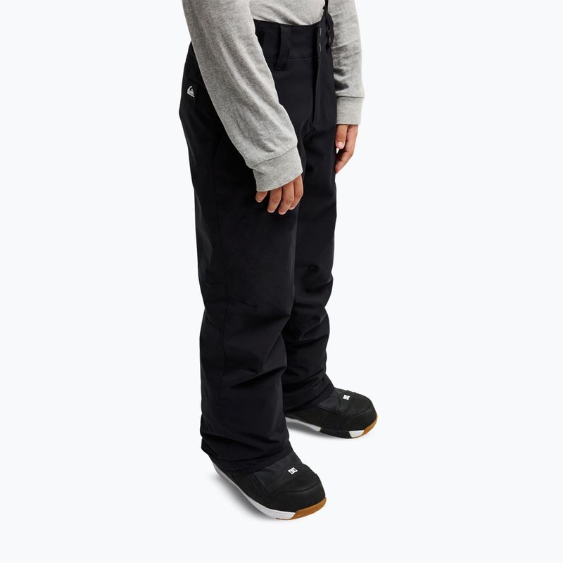 Pantaloni da snowboard bambino Quiksilver Estate black 3