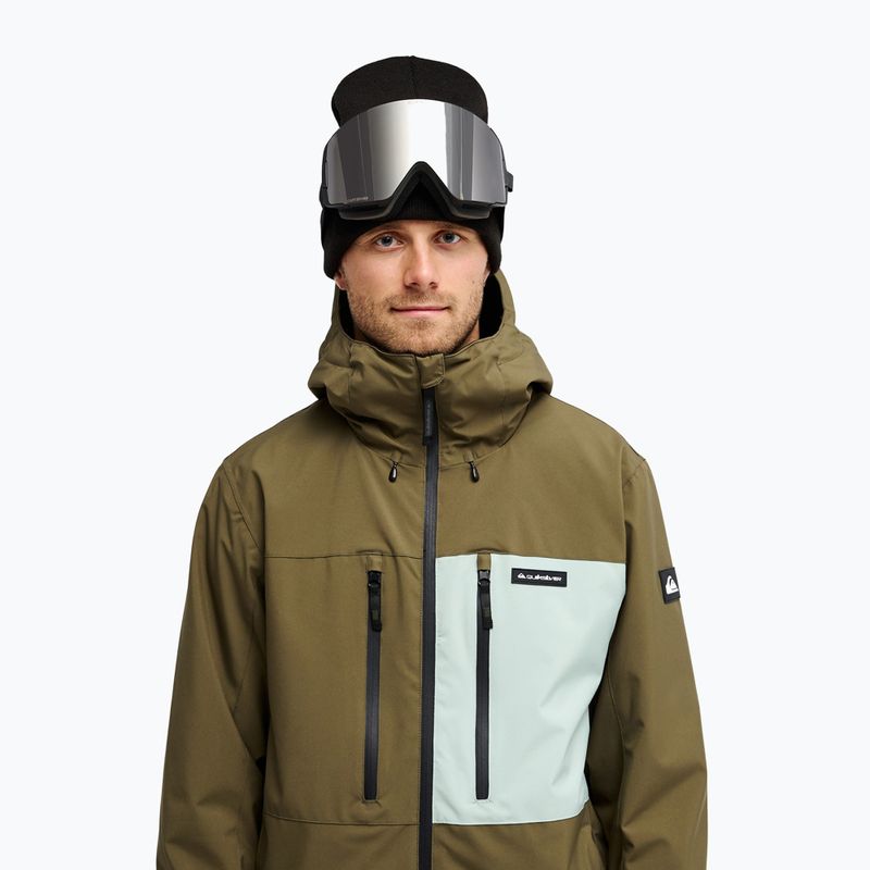Giacca da snowboard uomo Quiksilver Sycamore 20K grape leaf 3
