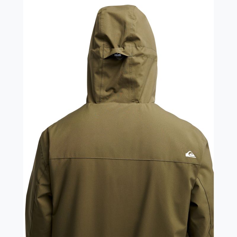 Giacca da snowboard uomo Quiksilver Sycamore 20K grape leaf 4