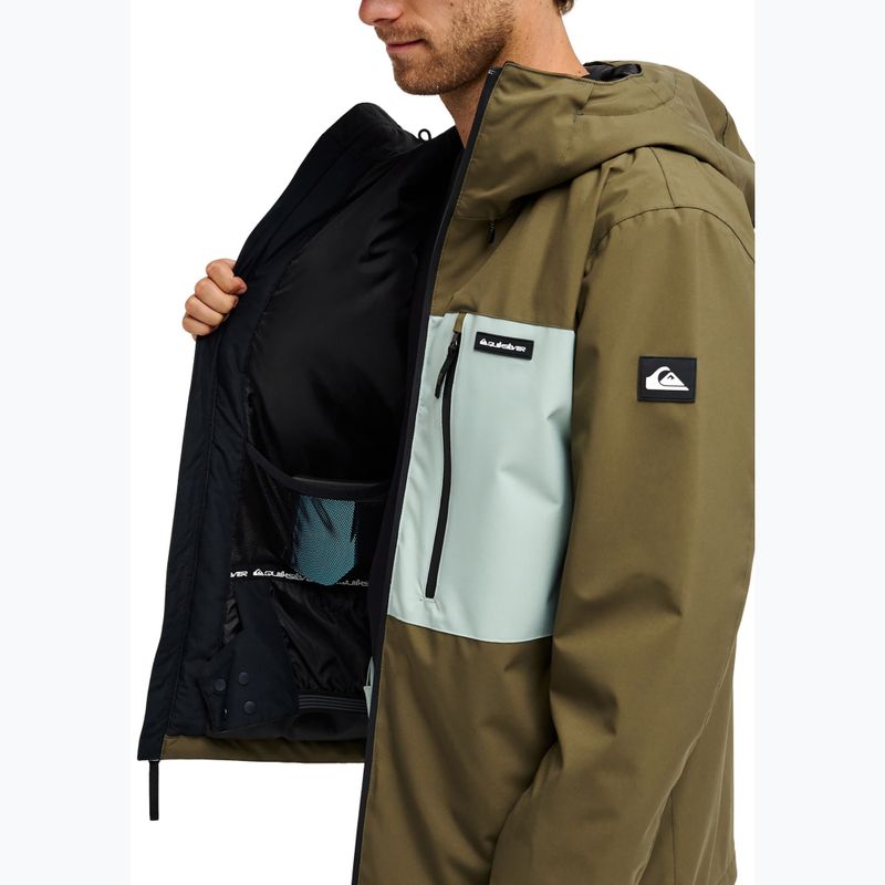 Giacca da snowboard uomo Quiksilver Sycamore 20K grape leaf 7