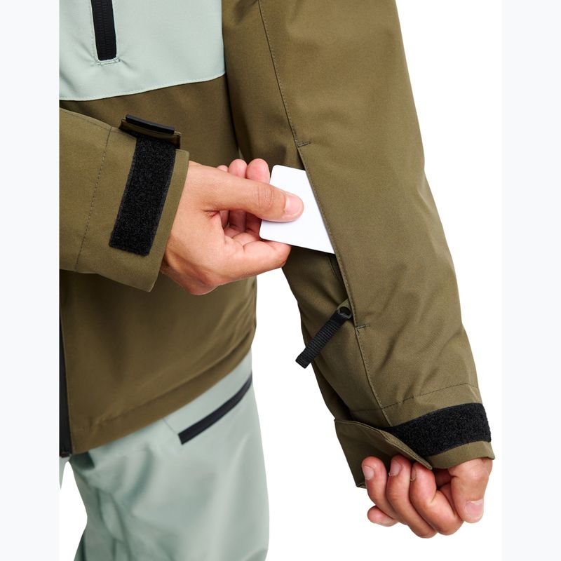 Giacca da snowboard uomo Quiksilver Sycamore 20K grape leaf 8