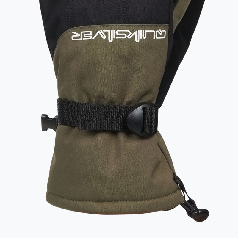 Guanti da snowboard da uomo Quiksilver Mission grape leaf 3