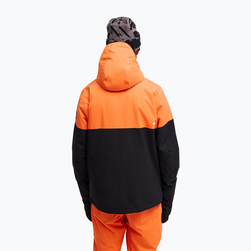 Giacca da snowboard uomo Quiksilver Titano 10K vermillon 3